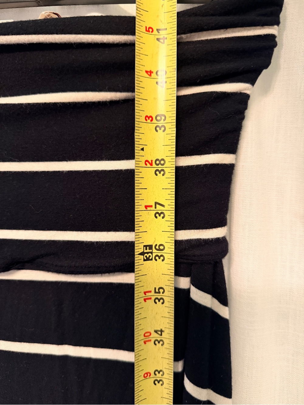 90's Mudd Black and White Strapless Maxi Dress - Picture 8 of 8